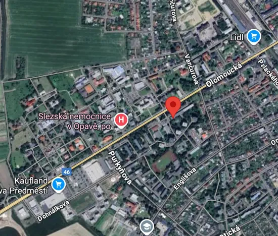 Prodej bytu 2+1, Opava, Olomoucká, 49 m2