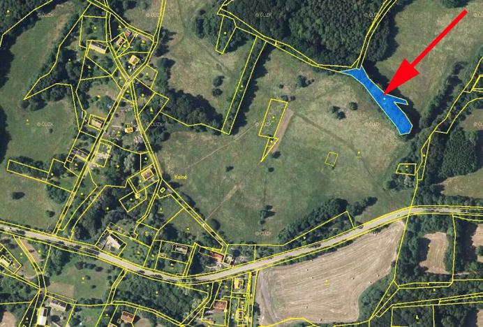 Prodej lesa, Stvolínky, 1713 m2