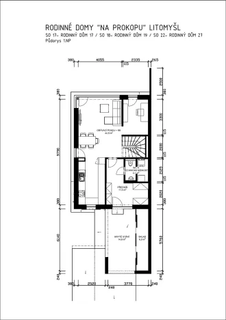 Prodej rodinného domu, Litomyšl, Bohdana Kopeckého, 127 m2