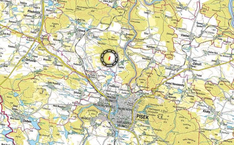 Prodej louky, Čížová, 5714 m2