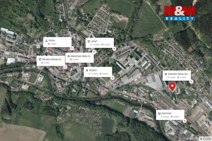 Prodej bytu 1+1, Hostinné, K. Čapka, 36 m2