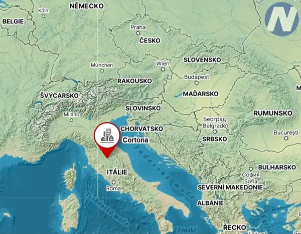 Prodej bytu 3+kk, Cortona, Itálie, 130 m2