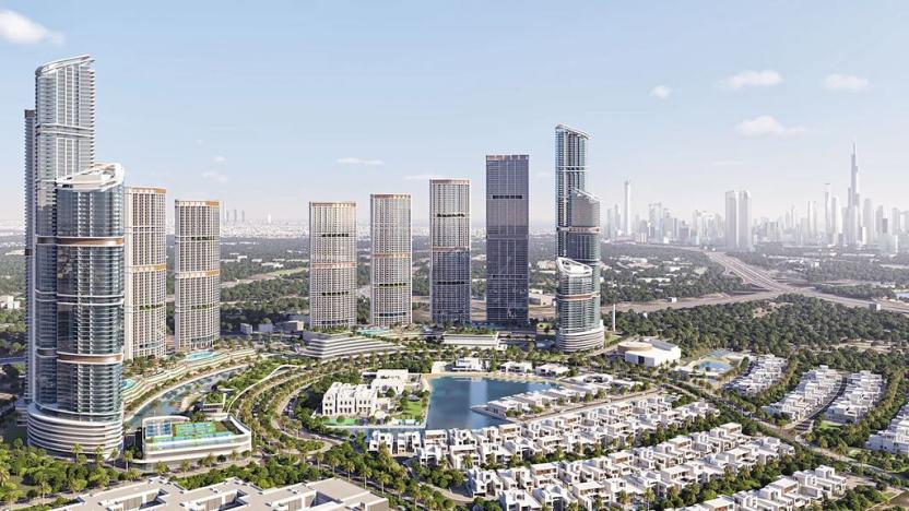 Prodej bytu 3+kk, Dubaj, Spojené arabské emiráty, Nad Al Sheba Cycling Track, 60 m2