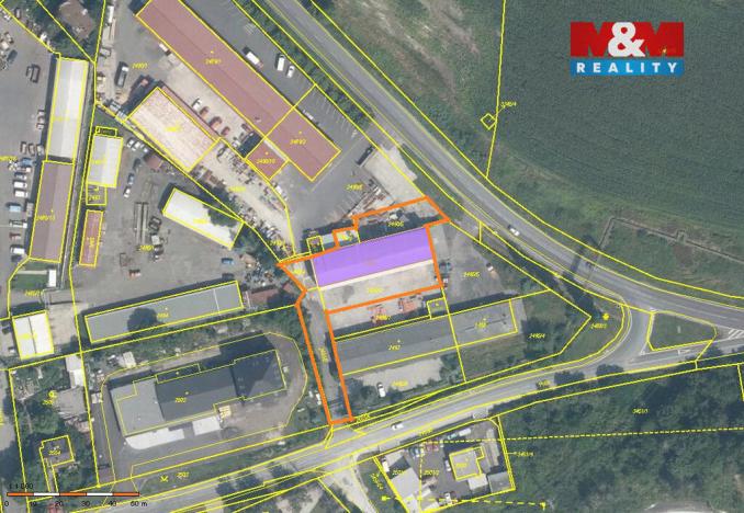 Prodej výrobních prostor, Kadaň, Polní, 1200 m2