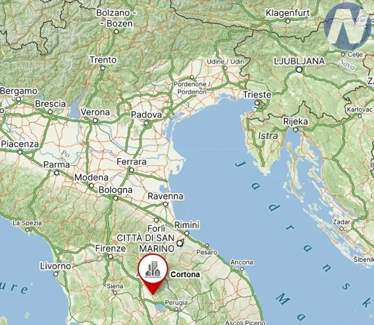 Prodej vily, Cortona, Itálie, 130 m2