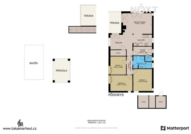 Prodej rodinného domu, Štěchovice, 133 m2