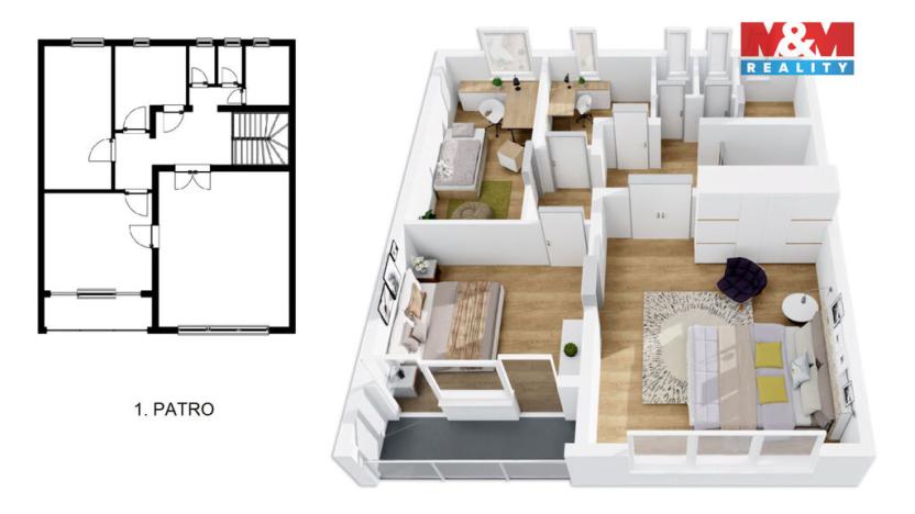 Prodej rodinného domu, Strání, Rubanice, 125 m2
