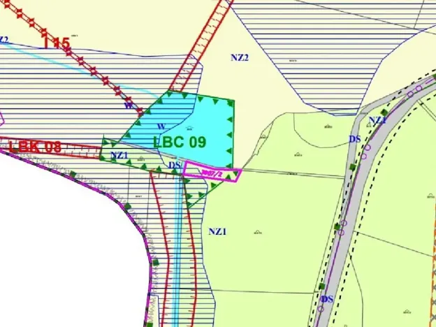 Dražba pozemku, Trstěnice, 1109 m2
