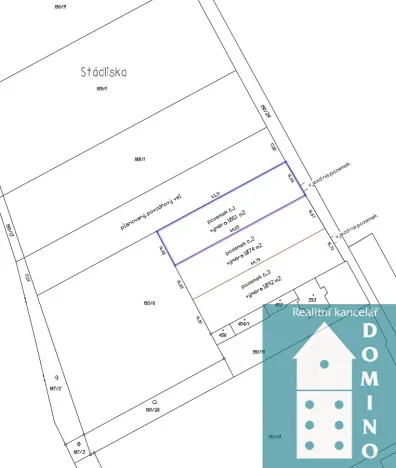 Prodej pozemku pro bydlení, Chropyně, 1061 m2