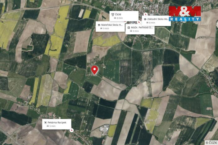 Prodej pozemku pro bydlení, Holice - Roveňsko, 9007 m2