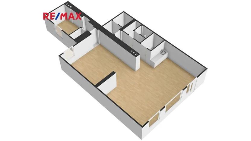 Pronájem obchodního prostoru, Jeseník, 28. října, 106 m2