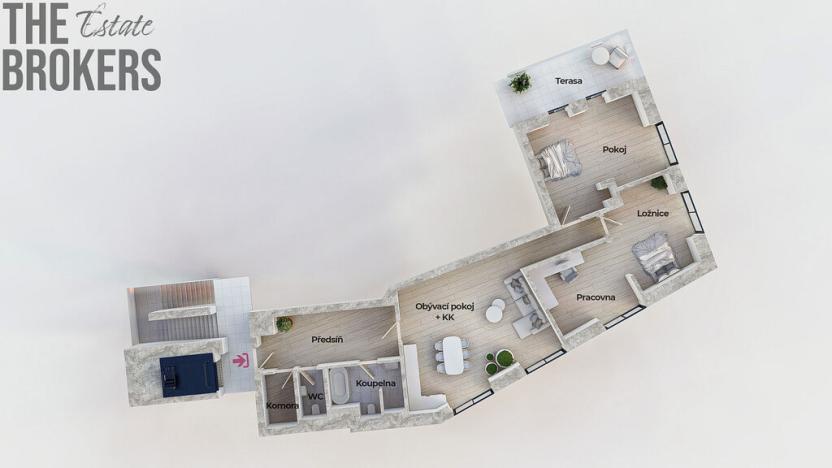 Prodej bytu 4+kk, Praha - Suchdol, U hotelu, 118 m2