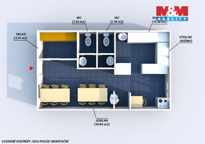 Pronájem restaurace, Nezvěstice, 31 m2