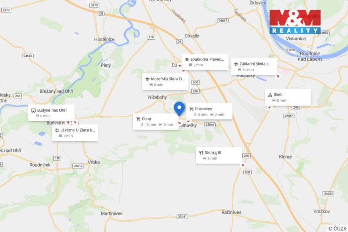 Prodej pozemku pro bydlení, Přestavlky, 1053 m2