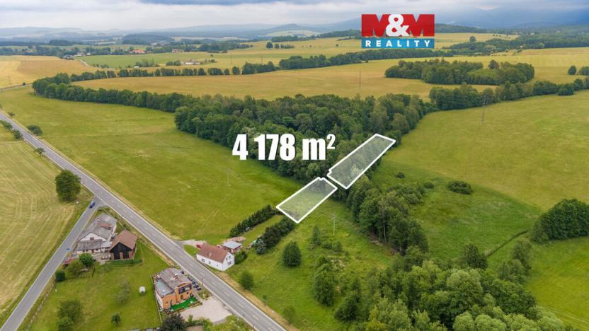 Prodej louky, Dětřichov, 4178 m2