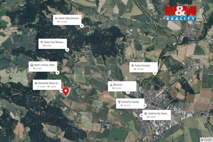 Prodej pozemku pro bydlení, Ostružno, 1206 m2