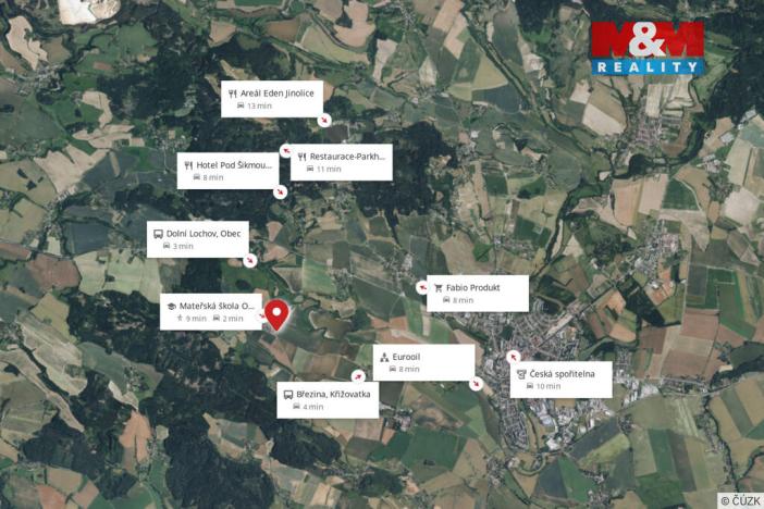 Prodej pozemku pro bydlení, Ostružno, 1206 m2