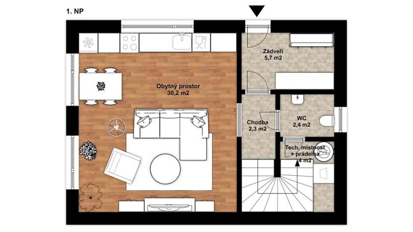 Prodej rodinného domu, České Budějovice, Josefy Kolářové, 95 m2