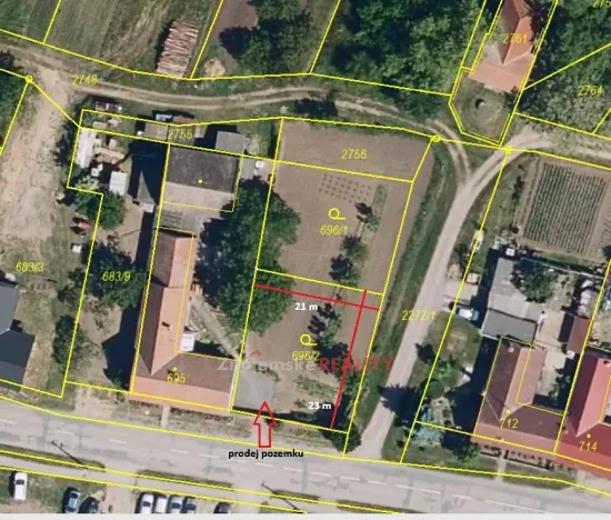 Prodej pozemku pro bydlení, Litobratřice, 467 m2