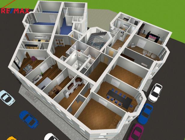 Prodej činžovního domu, Ostrava - Moravská Ostrava, Nádražní, 1800 m2