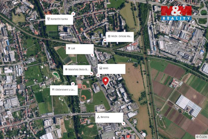 Pronájem kanceláře, Brno, Hněvkovského, 20 m2