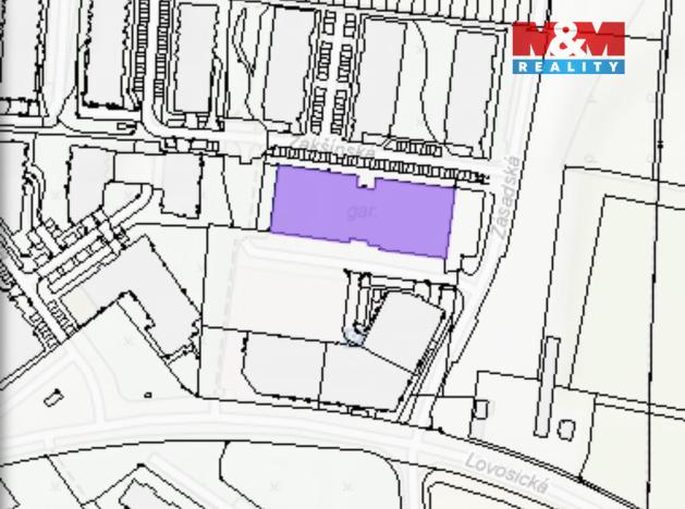 Prodej garážového stání, Praha, Lovosická, 18 m2