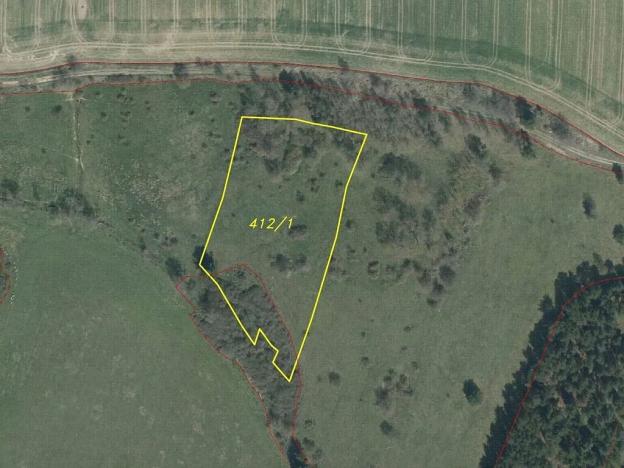 Dražba louky, Žďár, 7261 m2