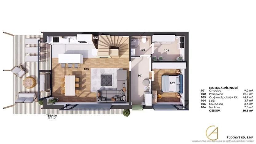 Prodej rodinného domu, Chocerady, 157 m2