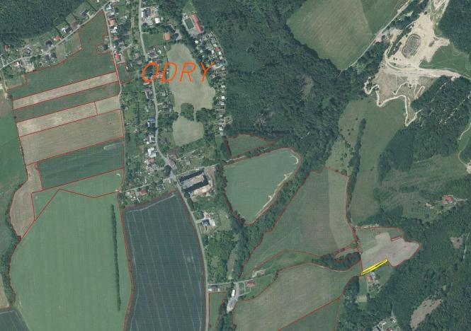 Prodej pozemku, Odry, 574 m2