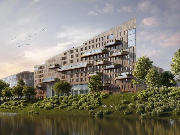 Pronájem kanceláře, Praha - Karlín, Karolinská, 916 m2