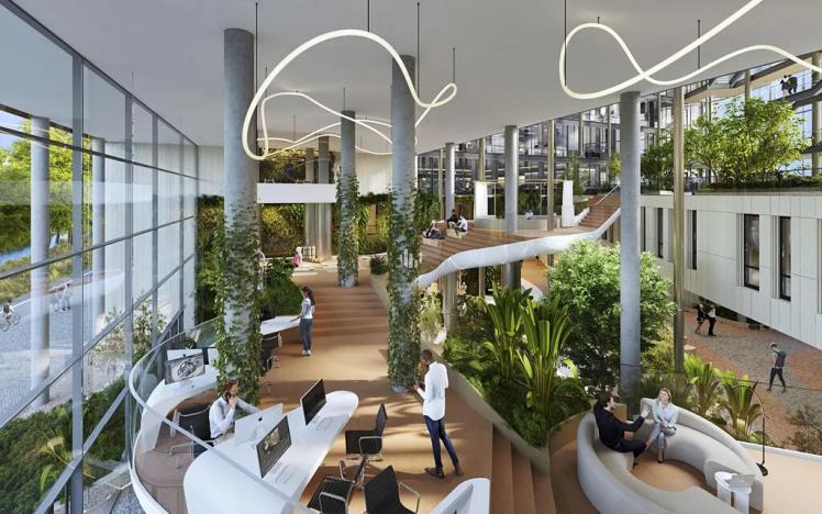 Pronájem kanceláře, Praha - Karlín, Karolinská, 400 m2