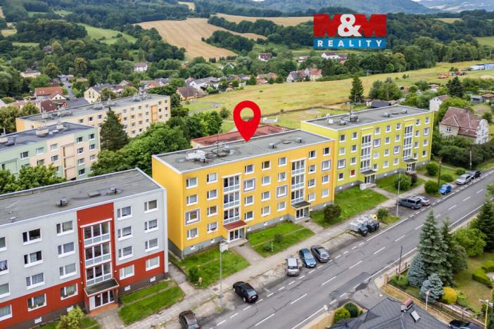 Prodej bytu 3+1, Žandov, Děčínská, 70 m2