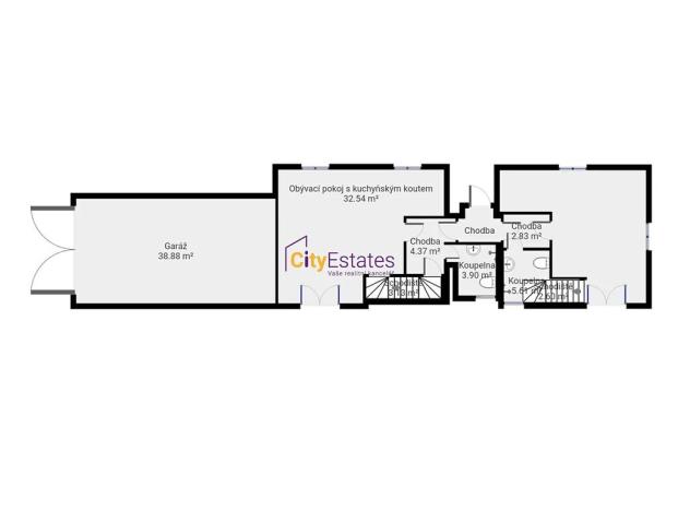 Prodej bytu 3+kk, Horní Bečva, 77 m2