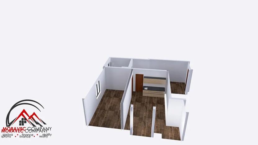 Pronájem bytu 2+kk, Ostrava, Palackého, 77 m2