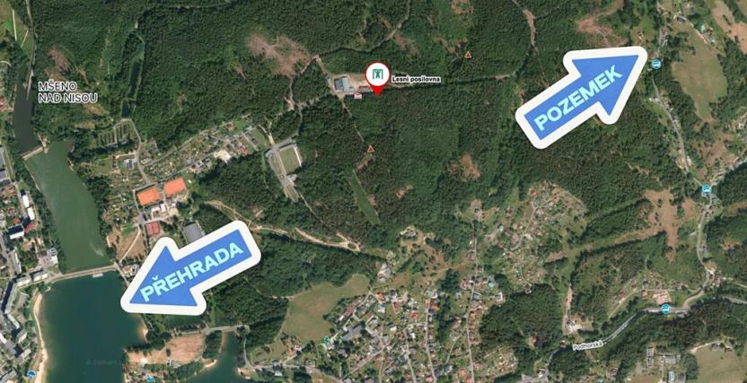 Prodej pozemku pro bydlení, Lučany nad Nisou, 1006 m2