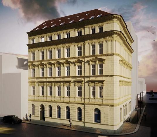Prodej bytu 1+kk, Praha - Nové Město, Školská, 31 m2