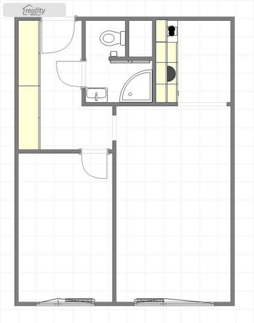 Prodej bytu 2+kk, Praha - Písnice, Na okruhu, 43 m2
