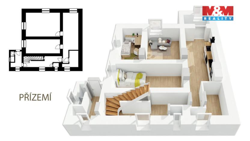 Prodej rodinného domu, Paskov, Komenského nábřeží, 215 m2