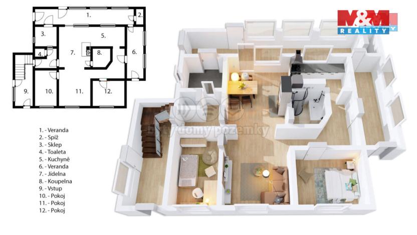 Prodej rodinného domu, Sobotovice, 250 m2