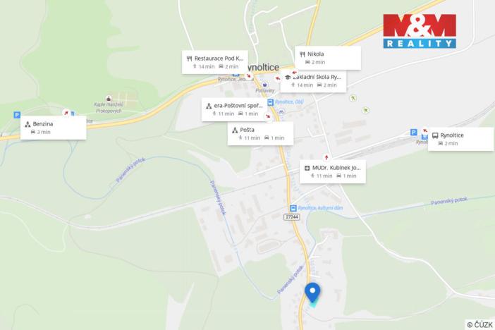 Prodej pozemku pro bydlení, Rynoltice, 882 m2