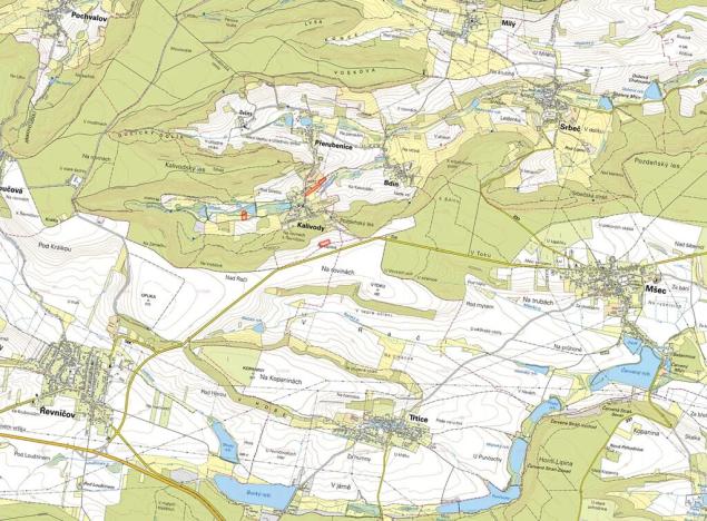 Prodej pole, Kalivody, 16614 m2