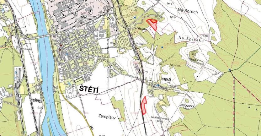 Prodej pole, Štětí, 15889 m2