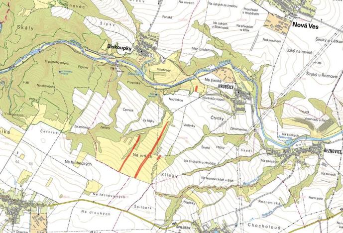 Prodej louky, Ivančice, 12517 m2