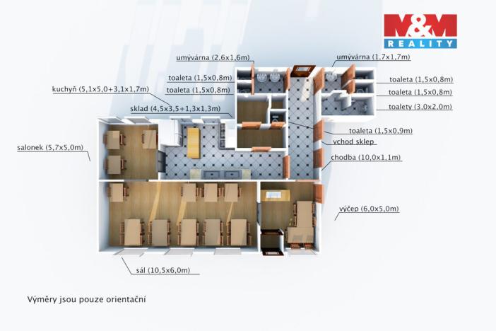 Pronájem restaurace, Klatovy - Klatovy III, Nádražní, 150 m2