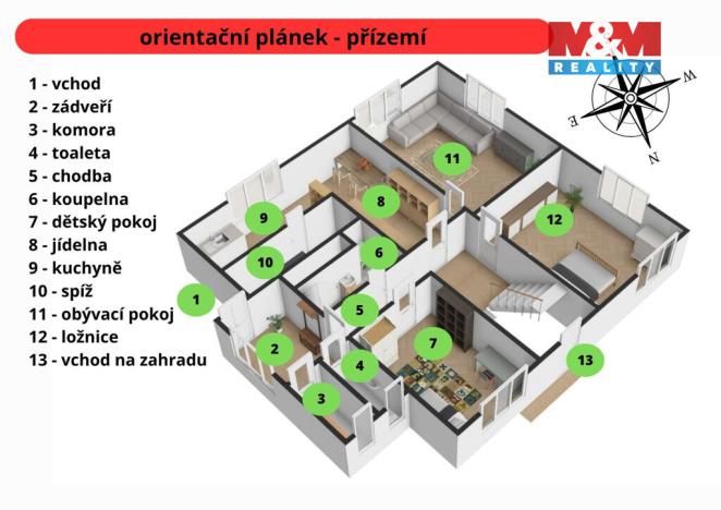 Prodej rodinného domu, Víska, 200 m2