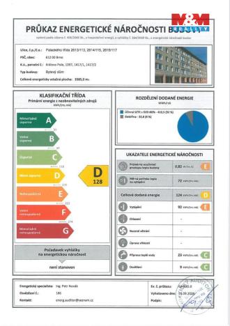 Prodej bytu 2+1, Brno - Královo Pole, Palackého třída, 54 m2