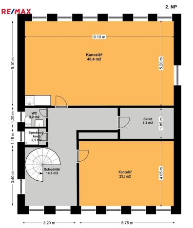 Pronájem kanceláře, Paskov, Místecká, 200 m2