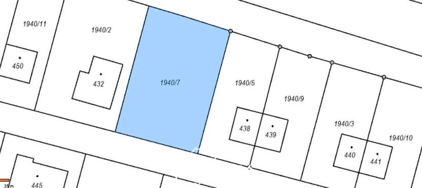 Prodej pozemku pro bydlení, Vlašim, 849 m2