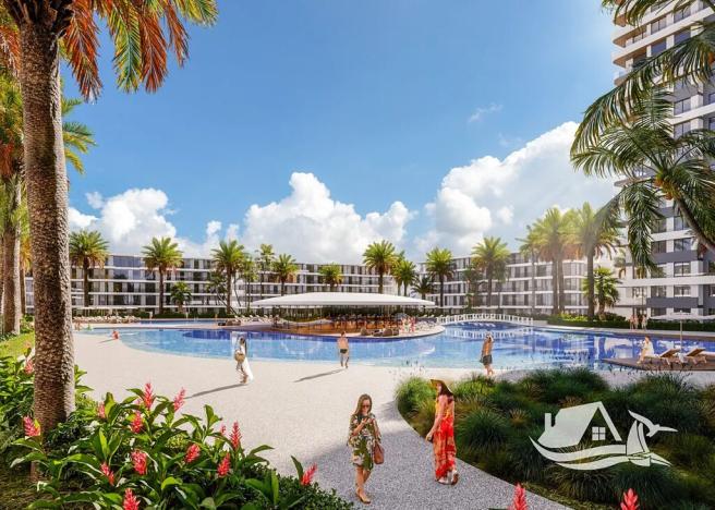 Prodej bytu 2+kk, Trikomo, Kypr, 50 m2