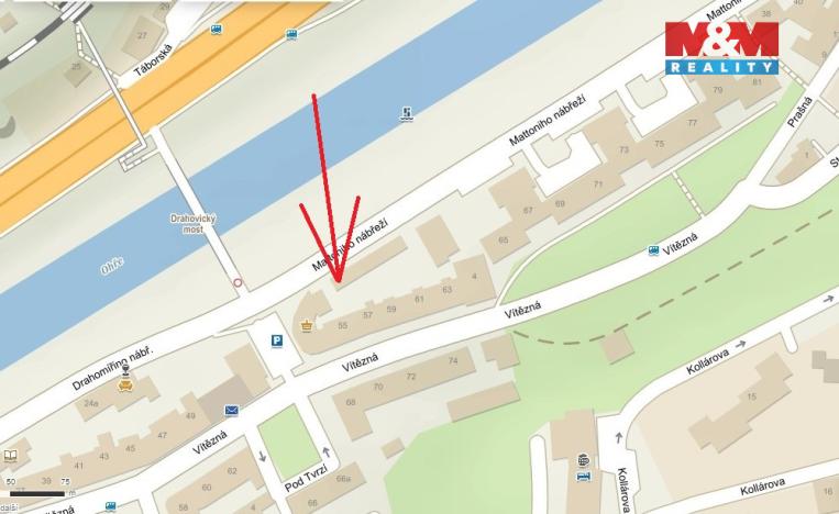 Pronájem garáže, Karlovy Vary, Mattoniho nábřeží, 19 m2